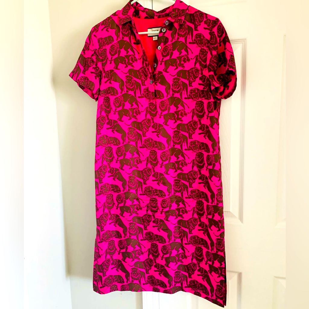 J. Crew Collection Ratti Print Silk Dress